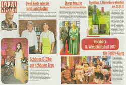 Presse zum 11. Wirtschaftsball 2017